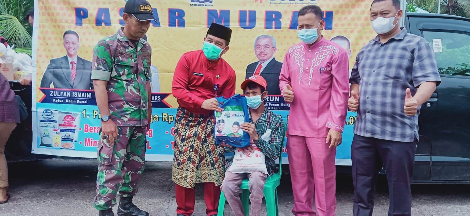 Pasar Murah Dinas Perdagangan Kota Dumai