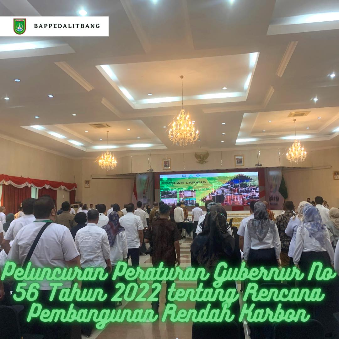 Implementasi Rencana Aksi Riau Hijau