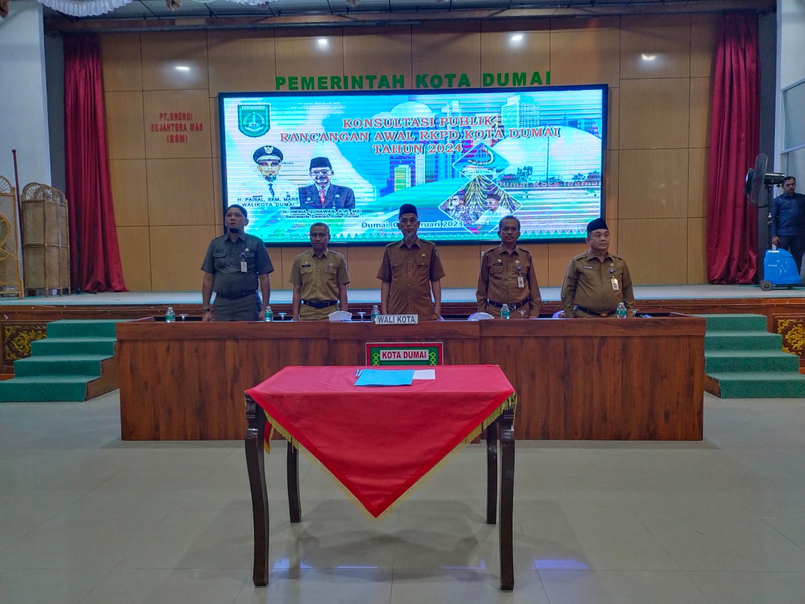 Forum Konsultasi Publik Rancangan Awal RKPD Kota Dumai Tahun 2024