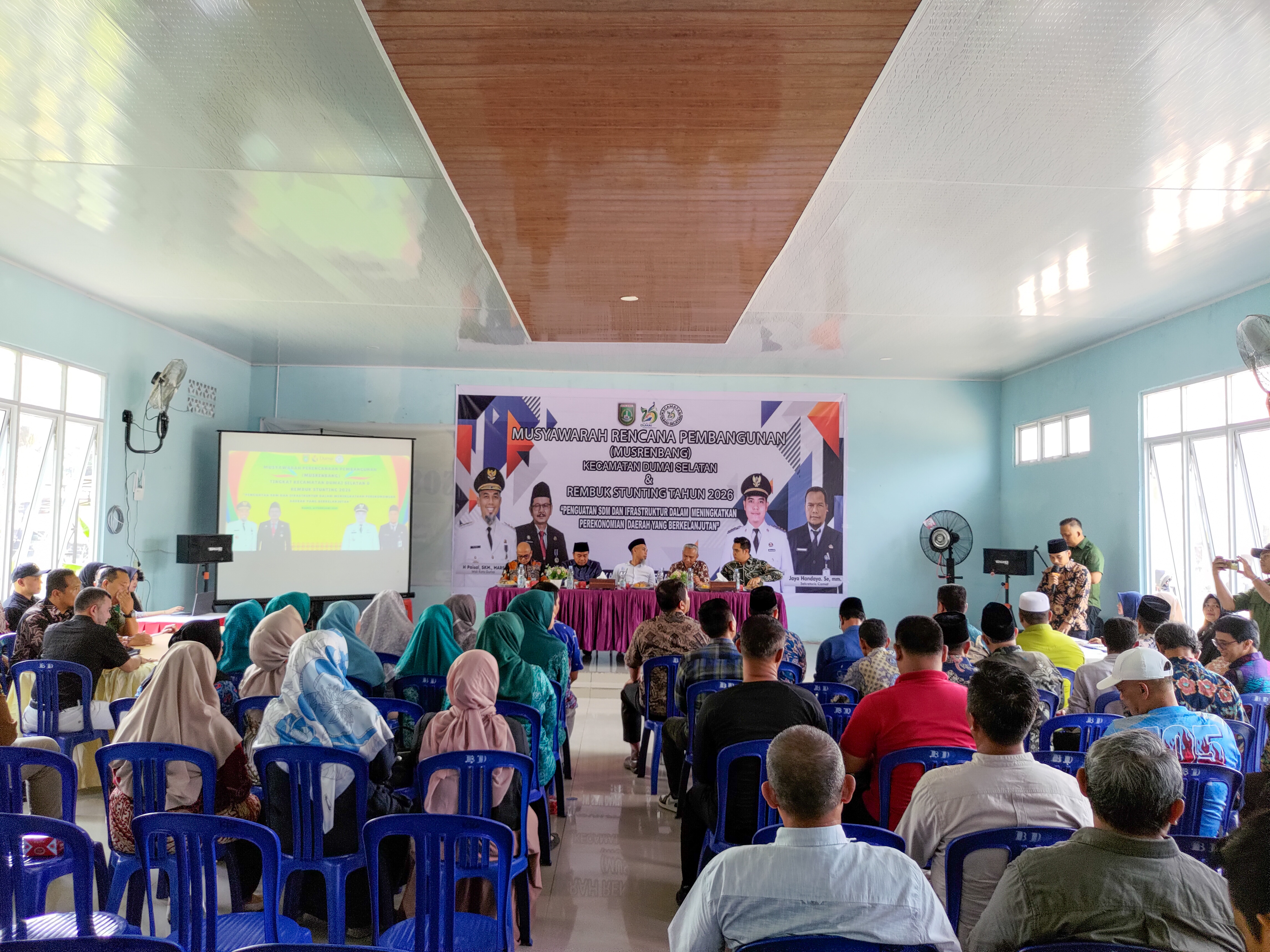 Musyawarah Rencana Pembangunan (Musrenbang) di Kecamatan Dumai Selatan