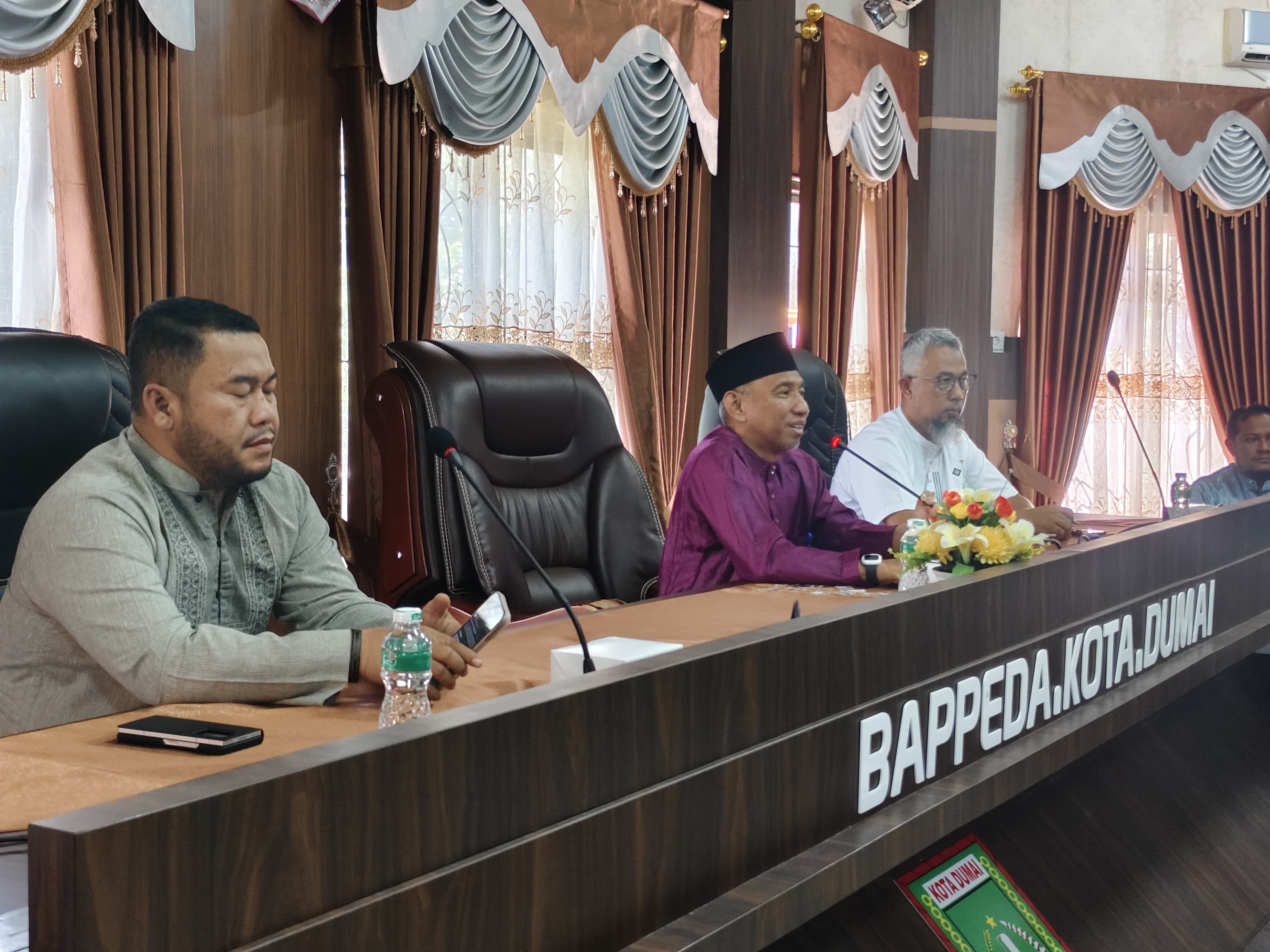 Rapat dan Silaturahmi bersama TIM Bappeda Kab. Indragiri Hulu serta PU Kota Dumai