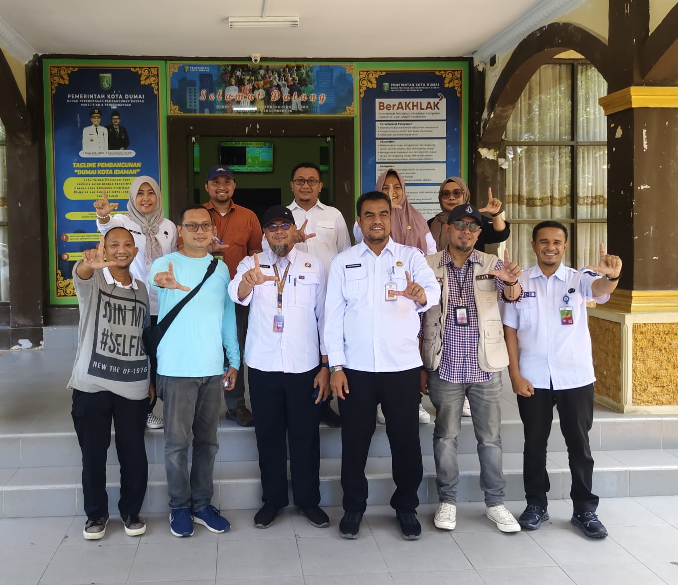 Kunjungan Tim Penilai Adipura ke BAPPEDA Kota Dumai