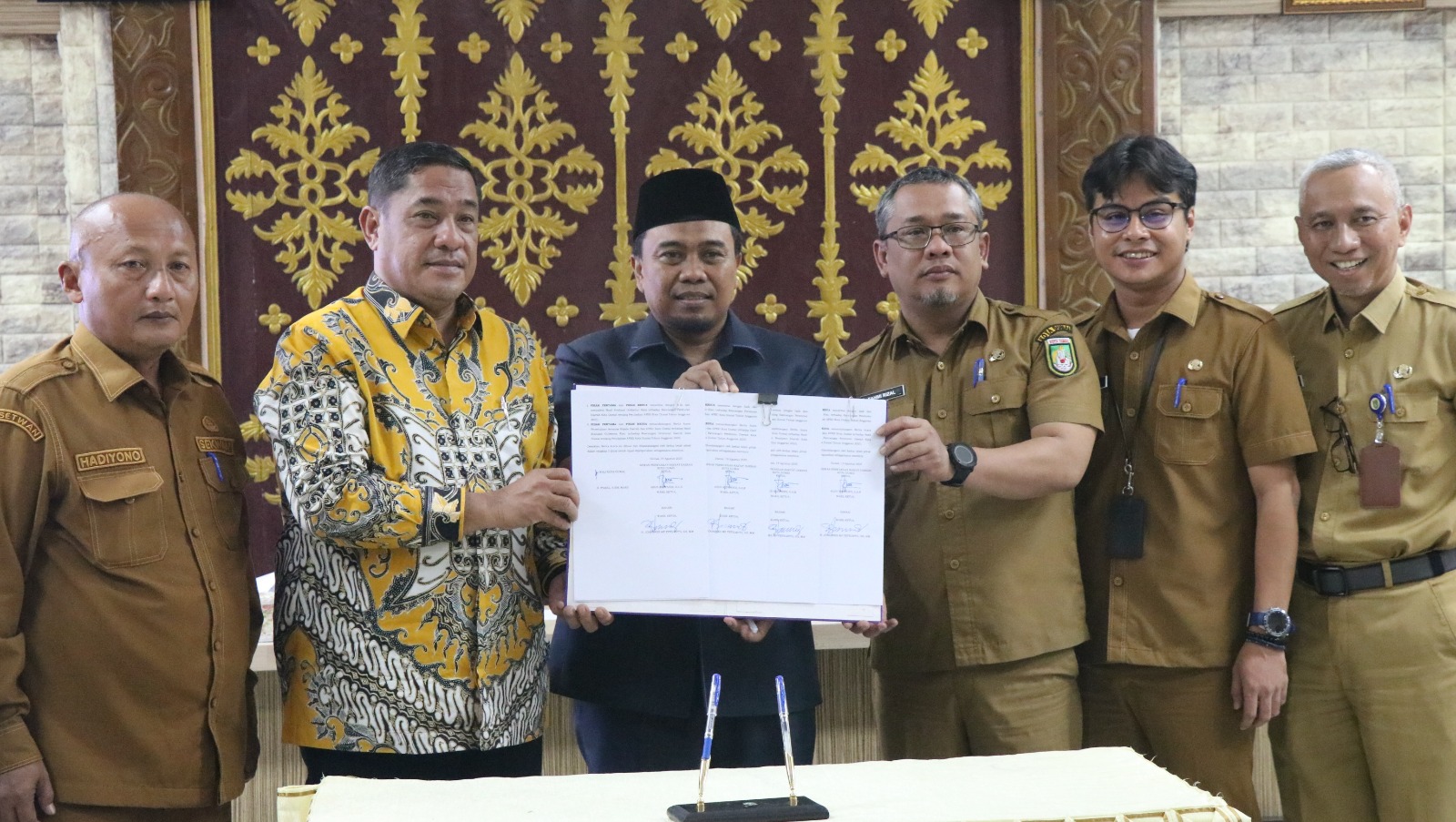 Rapat Hasil Evaluasi Gubernur Riau terhadap Ranperda Perubahan APBD Kota Dumai TA 2025