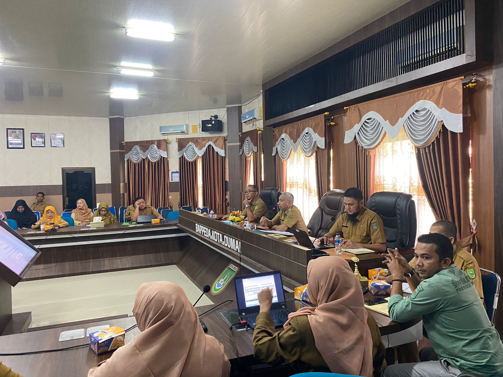 Kick Off Meeting dan Orientasi Penyusunan RPJPD Kota Dumai Tahun 2025 - 2045