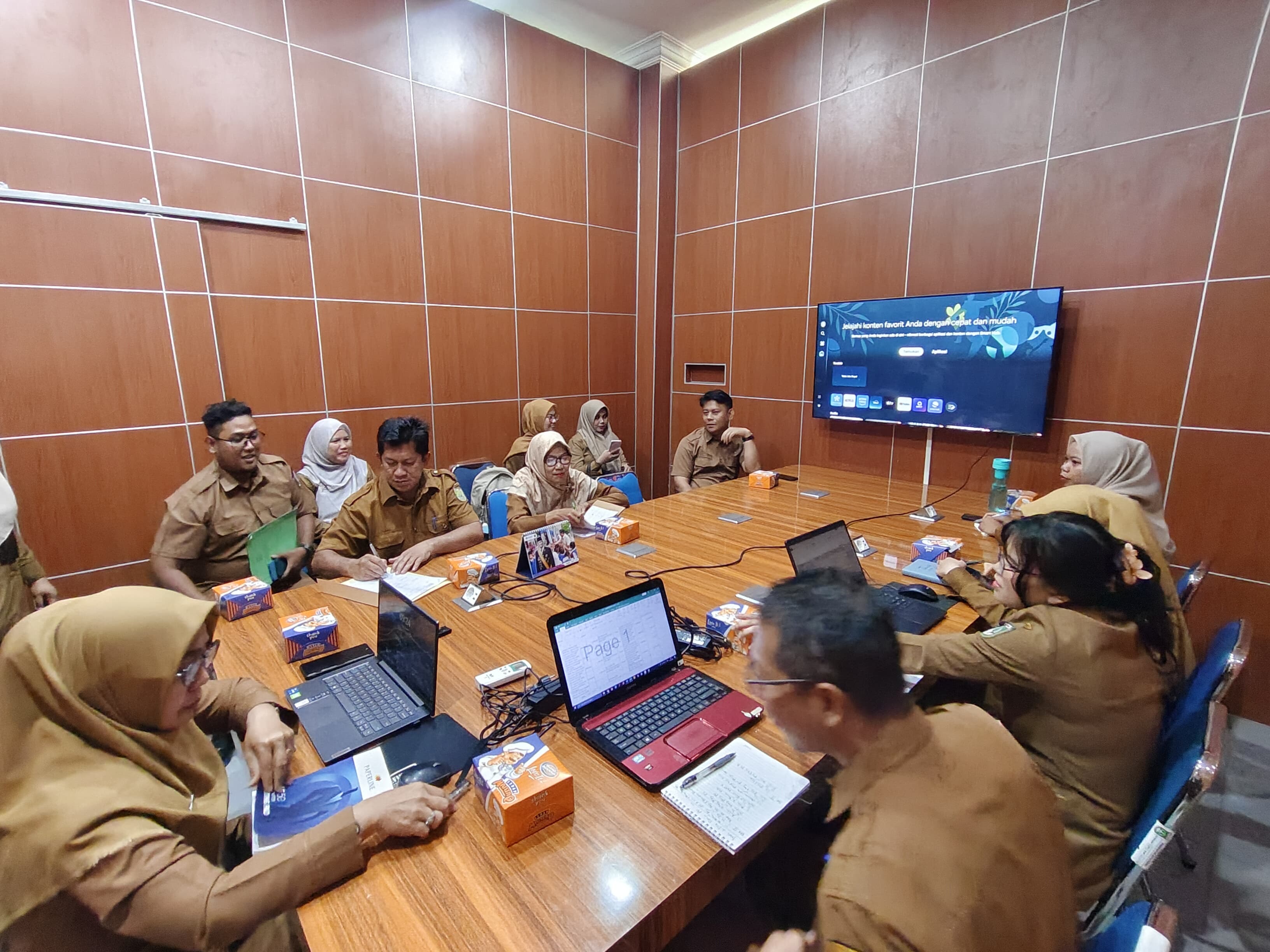 Rapat Asistensi Penyusunan Dokumen Rancangan Awal, Rancangan Kerja Perangkat Daerah Thn 2027 di Bid. PSDAIK