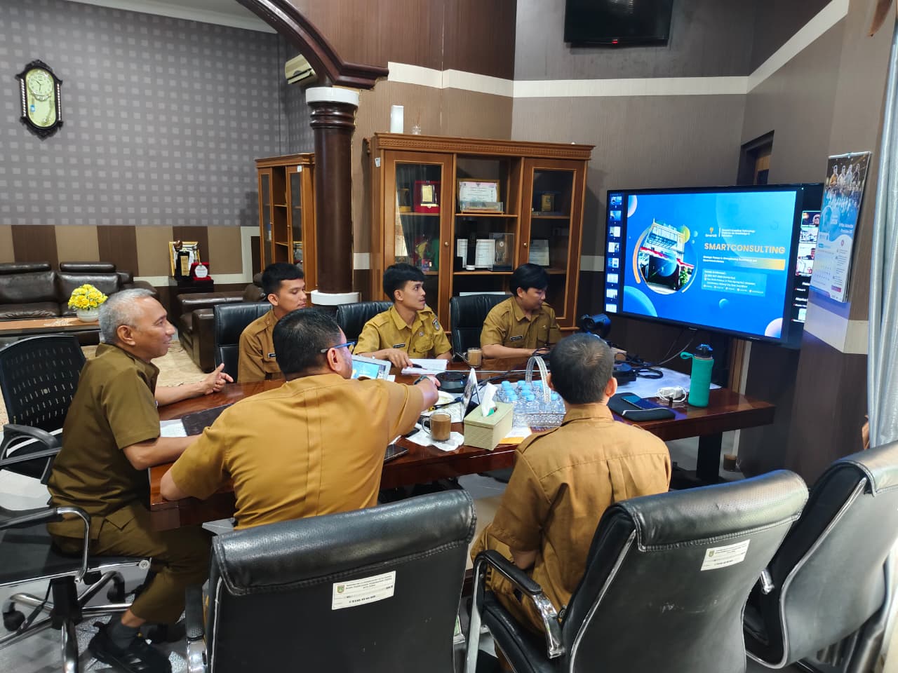 Silaturahmi & FGD Perkenalan SmartID Universitas Brawijaya dgn Kepala Bappeda Kota Dumai