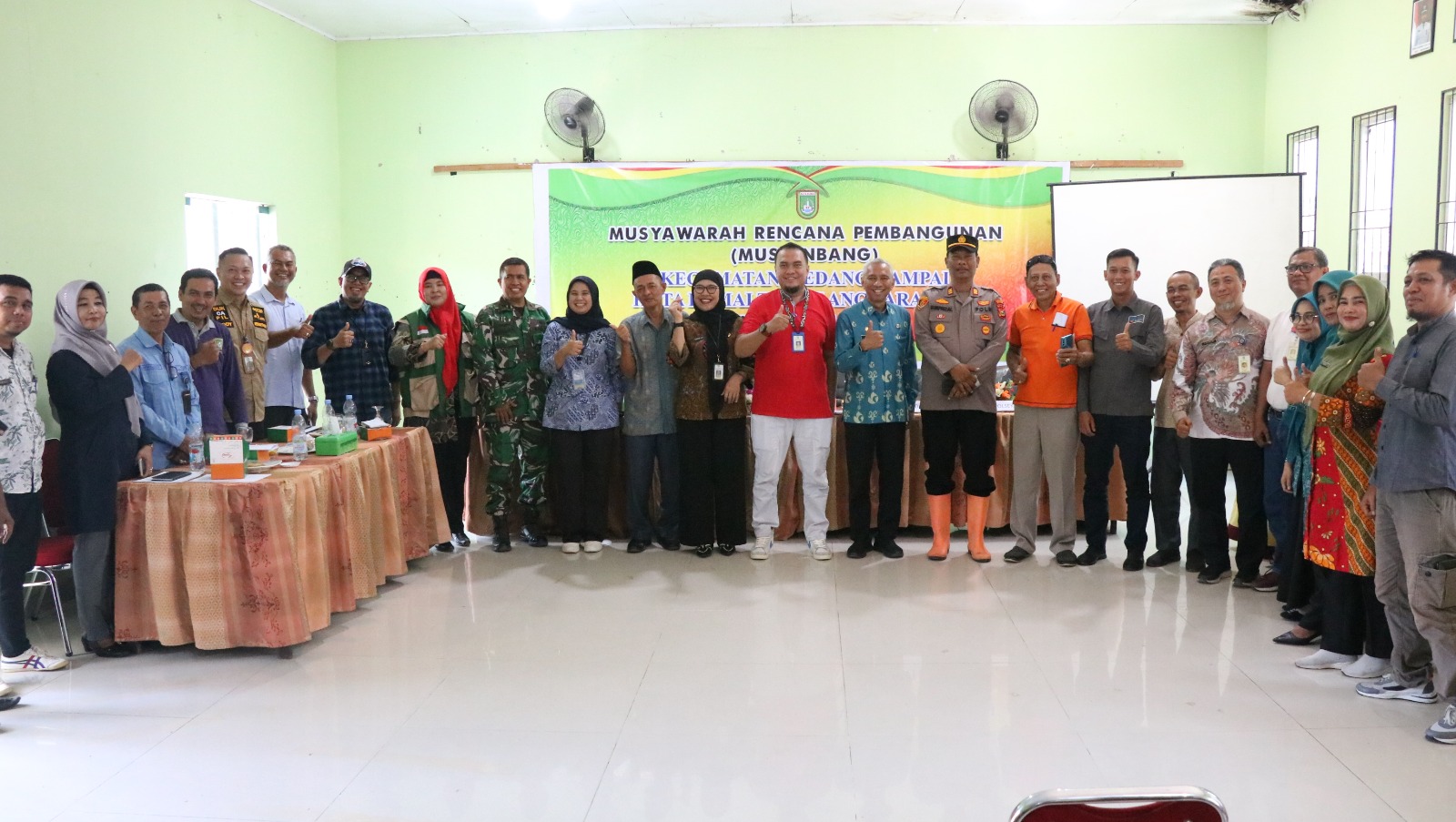 Musrenbang Kecamatan Medang Kampai