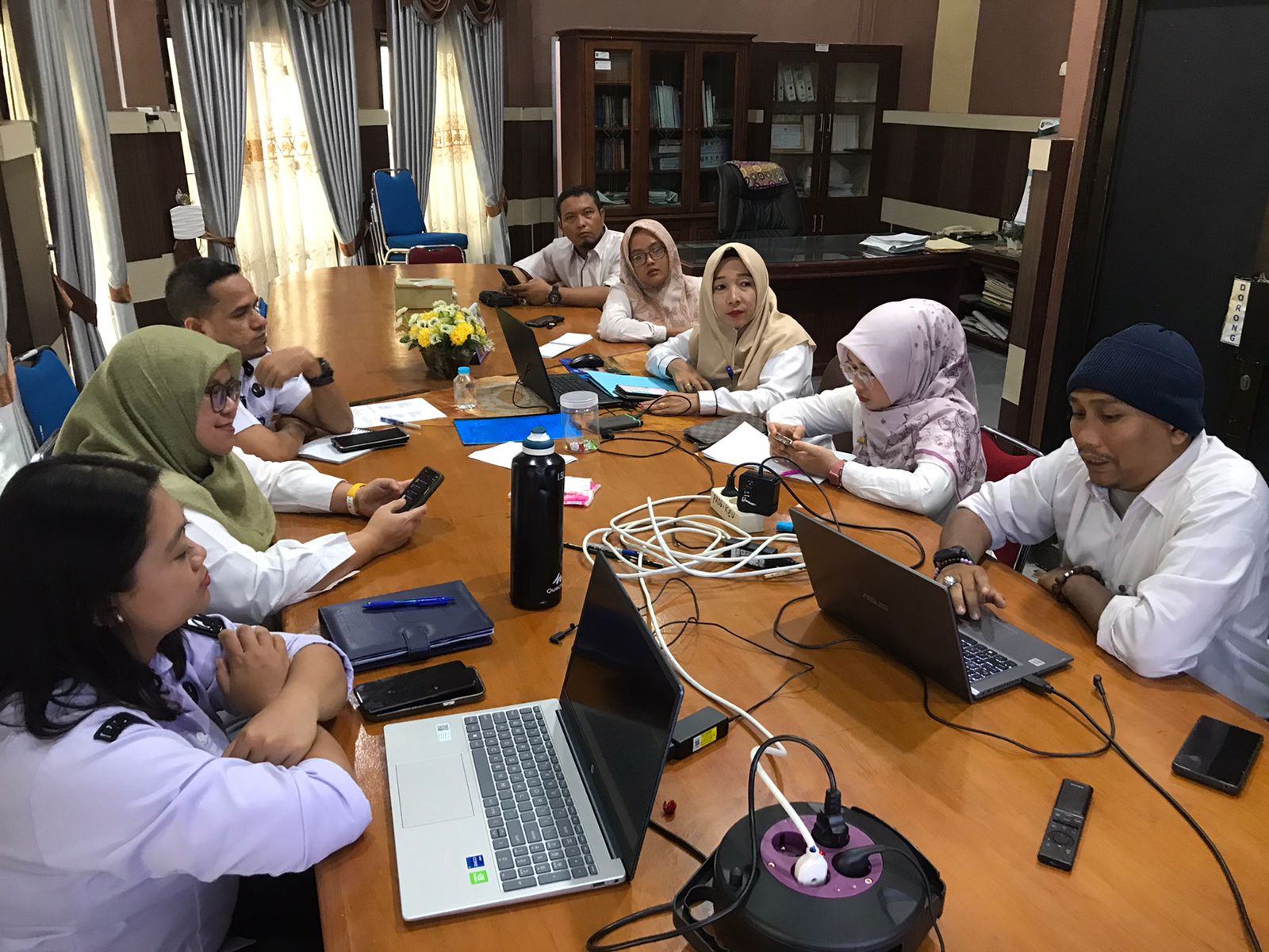 Pemantauan terhadap manajemen resiko pada Bappeda oleh Inspektorat