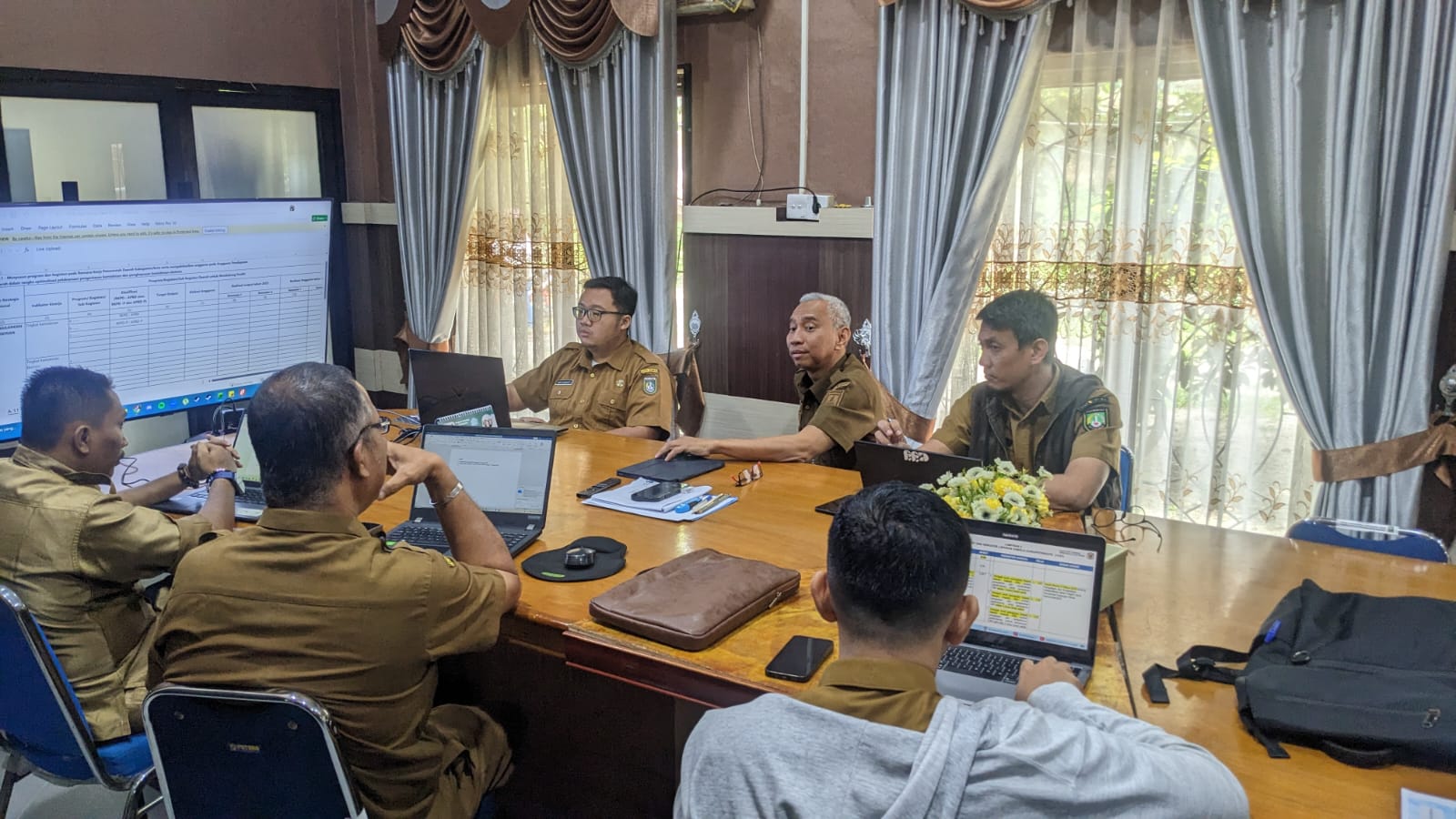 Rapat Pro SN bersama Inspektorat Dumai