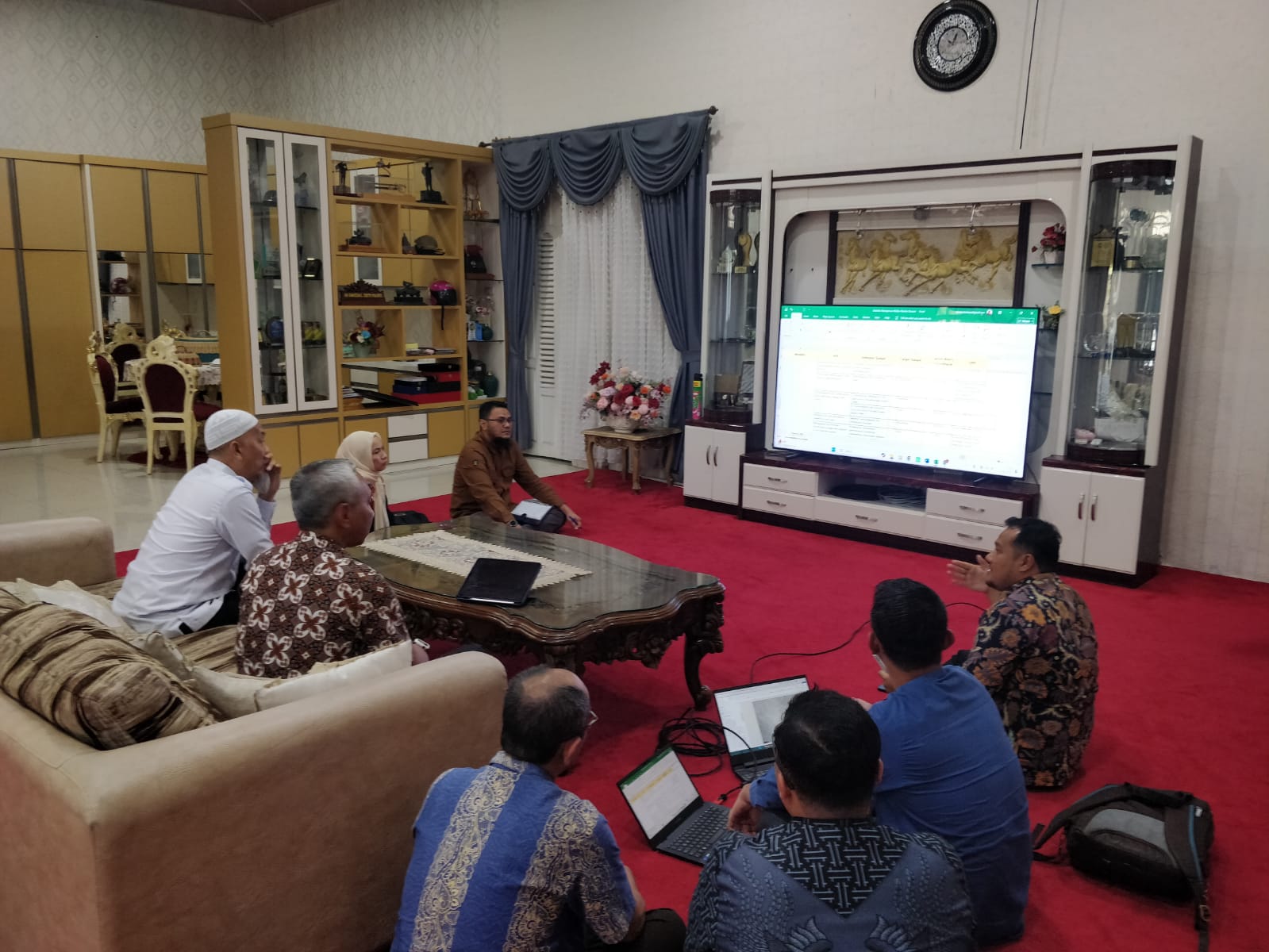 Pemaparan Progres Penyusunan Dokumen MR PEMDA Bersama Walikota Dumai